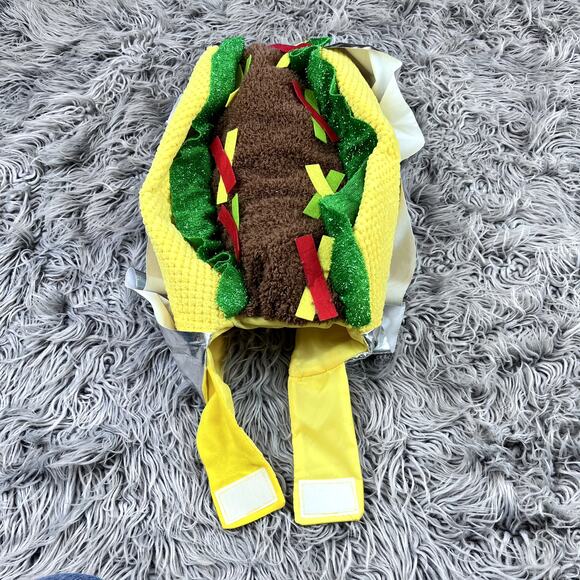 Pet Taco Costume Cat Dog Medium Dress Up Halloween Trick or Treat Party - Picture 1 of 11